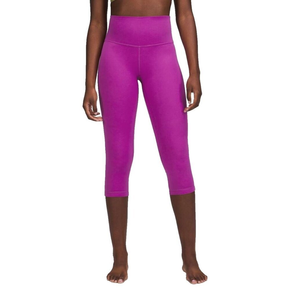 Lululemon Womens US6 Purple Align High-Rise Crop 21" Legging Stretch LW5CTBS NWT